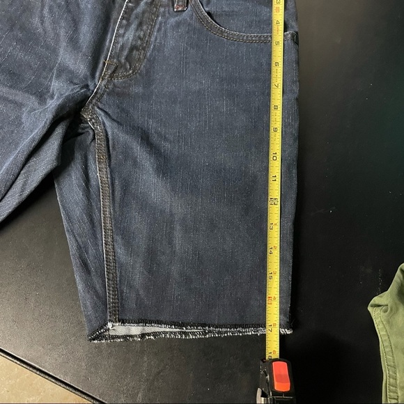 Comune Cutoff Denim Jean Shorts - Picture 6 of 8